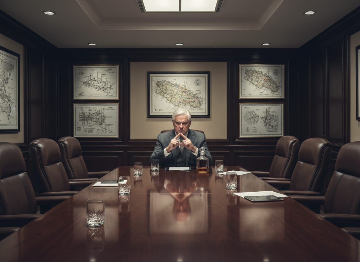 Retired oil executive in boardroom explains Venezuela oil investment failures